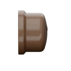 Cap Tampão Soldável Marrom 75mm Tigre - Santec