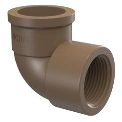 Joelho Pvc Marrom 90º Graus LR Soldável com Rosca 20 x 1/2 T... - Santec