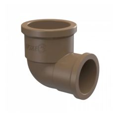 Joelho de Redução Pvc Marrom 90º Graus 25 x 20mm Tigre - Santec