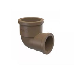 Joelho de Redução Pvc Marrom 90º Graus 32 x 25mm Tigre - Santec