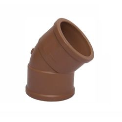 Joelho Pvc Marrom 45º Graus 20mm Plastubos - Santec