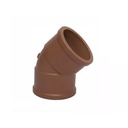 Joelho Pvc Marrom 45º Graus 32mm Plastubos - Santec