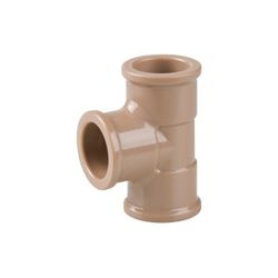 Te Pvc Marrom Soldável 25mm Plastubos - Santec