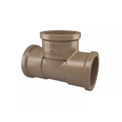Te Pvc Marrom Soldável 20mm Fortlev - Santec