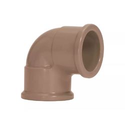 Joelho Pvc Marrom Soldável 90º Graus 110mm Amanco - Santec