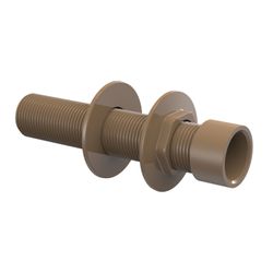 Adaptador Flange Soldável Longo para Caixa Dagua 75mm x 2.1/... - Santec