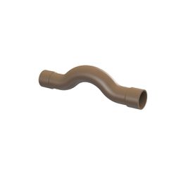 Curva Soldável Marrom de Transposição 20mm Tigre - Santec