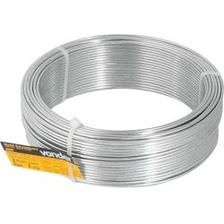 Arame Galvanizado 1kg BWG18 1,24 mm Vonder 7491018000 - Santec