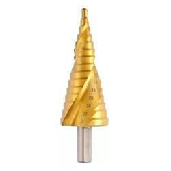 Broca Escalonada Espiral 4 A 32mm 15 Etapas Fertak 12993 - Santec