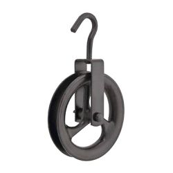 Roldana de Aço 18cm com Gancho Fertak 52118 - Santec