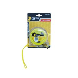 Trena de Aço Transparente 7,5m x 25mm Fertak 8043 - Santec