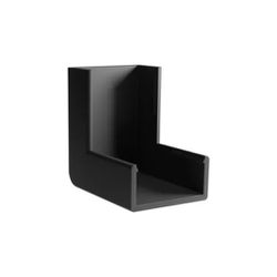 Cotovelo Para canaleta 20×10mm Preta C/ 2pçs Margirius 21893... - Santec