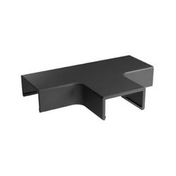  TE Para canaleta 20×10mm Preto C/ 2pçs Margirius 21890 - Santec