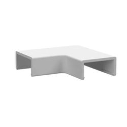  Cotovelo 90º Para canaleta 20×10mm Branco C/ 2pçs Margirius... - Santec