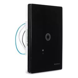 Interruptor Inteligente Touch 1 Tecla Bivolt Ebony Margirius... - Santec