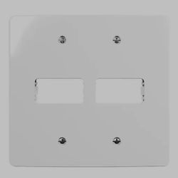 Placa Renova 4x4 2 Postos Horizontal Margirius 21303 - Santec