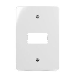 Placa Renova 4X2 1 Posto Horizontal Margirius 21298 - Santec