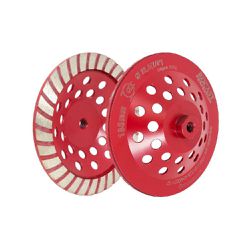 Rebolo Diamantado Tipo Prato com Rosca 180 x M14 Rocast 2540... - Santec