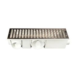 Caixa Coletora Modular 15x50cm com Grelha Inox Ref. 1634 Est... - Santec