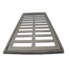 Grelha Ralo Pluvial Linear 15x30cm Alumínio Grelha C/ Suport... - Santec