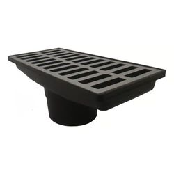 Grelha Ralo Pluvial Linear com Coletor 15x30cm Aluminio Saíd... - Santec