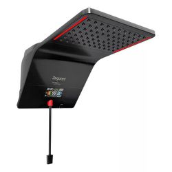 Ducha Chuveiro Eletrônico Zagonel Ducali Premium Preto 220V ... - Santec
