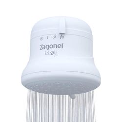 Ducha Chuveiro Ideale Plus 4 Temperaturas Branco Zagonel - Santec