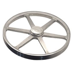 Polia de Alumínio 350mm com 2 Canais A Alucal - Santec