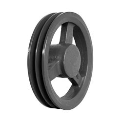 Polia de Ferro Fundido 200mm com 2 Canais B - Mademil - Santec