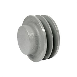 Polia de Ferro Fundido 110mm com 2 Canais B - Mademil - Santec