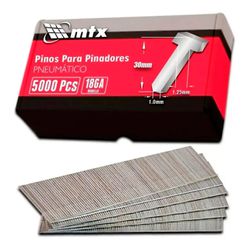 Pino 30mm para Pinador Pneumático com 5000 Unidades MTX 5761... - Santec