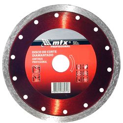 Disco de Corte Diamantado Contínuo 180mm x 25,4mm MTX 731499 - Santec