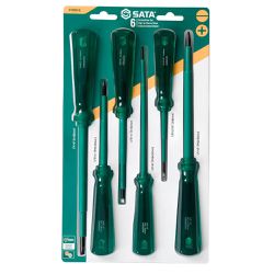 Jogo De Chave Fenda Phillips Isolada 6 Pcs St08041l Sata - Santec