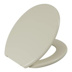 Assento Sanitário Oval Anatômico Astra Bege 8 - Santec