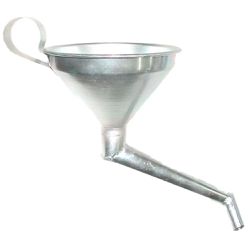 Funil Metálico 155mm 2 Curvas Lub-54 Lubefer - Santec