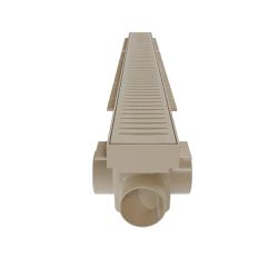 Ralo Linear com Tampa Vazada 70 cm Bege Astra - Santec