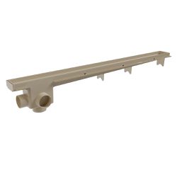 Ralo Linear com Tampa Oculta 70 cm Bege Astra - Santec