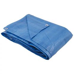 Lona de Polietileno Azul 100 Micras 10m x 8m Nove54 6169108... - Santec