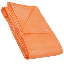 Lona Polietileno Laranja 5 x 5 Metros 100 Micras Nove54 6168... - Santec