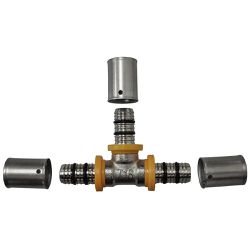 Tê Conexão para Gás 16x16x16mm Pex Astra - Santec