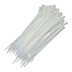 Abraçadeira de Nylon 3,6 x 140mm Natural com 100 Peças Ferta... - Santec