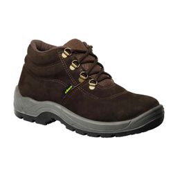 Coturno Bota de Segurança Nobuck Marrom Café L430 Lider - Santec