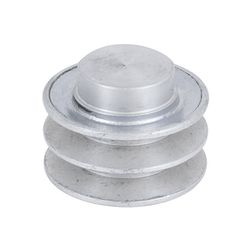 Polia de Alumínio 120mm com 2 Canais B Alucal - Santec