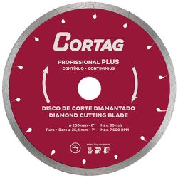 Disco Diamantado 200mm x 25,4mm para Porcelanato 60570 Corta - Santec