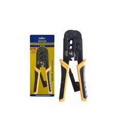 Alicate De Crimpar Rj45 Rj11 Rj12 Com Catraca Hk-303 Hikari - Santec