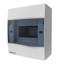 Quadro de Distribuição Sobrepor PVC 5 DIN BR5S 096.200.009 B... - Santec
