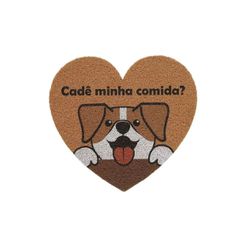 Capacho Vinil Pet 55cm x 60cm Heart Kapazi - Santec