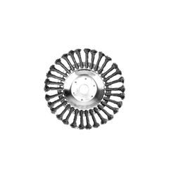 Escova De Aço Concava 150mm Furo de 1 pol Para Roçadeiras - Santec