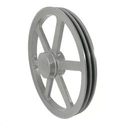 Polia de Ferro Fundido 350mm com 2 Canais A - Mademil - Santec