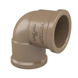 Joelho Pvc Marrom Soldável 90º Graus 20mm Fortlev - Santec